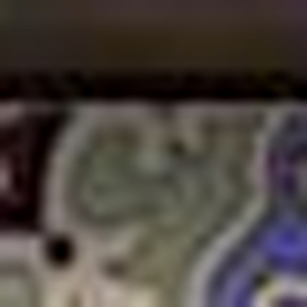 Vintage Purple And Taupe Mosaic Peel And Stick Removable Tiles - 4" x 4"