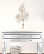 Gold Modern Suave Reed Wall Art