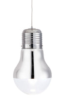 Silver Bulb Ceiling Lamp