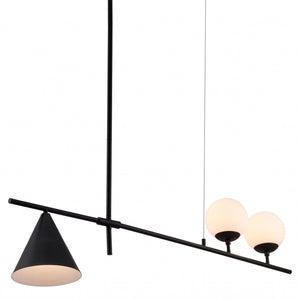 Black Town Ceiling Lamp