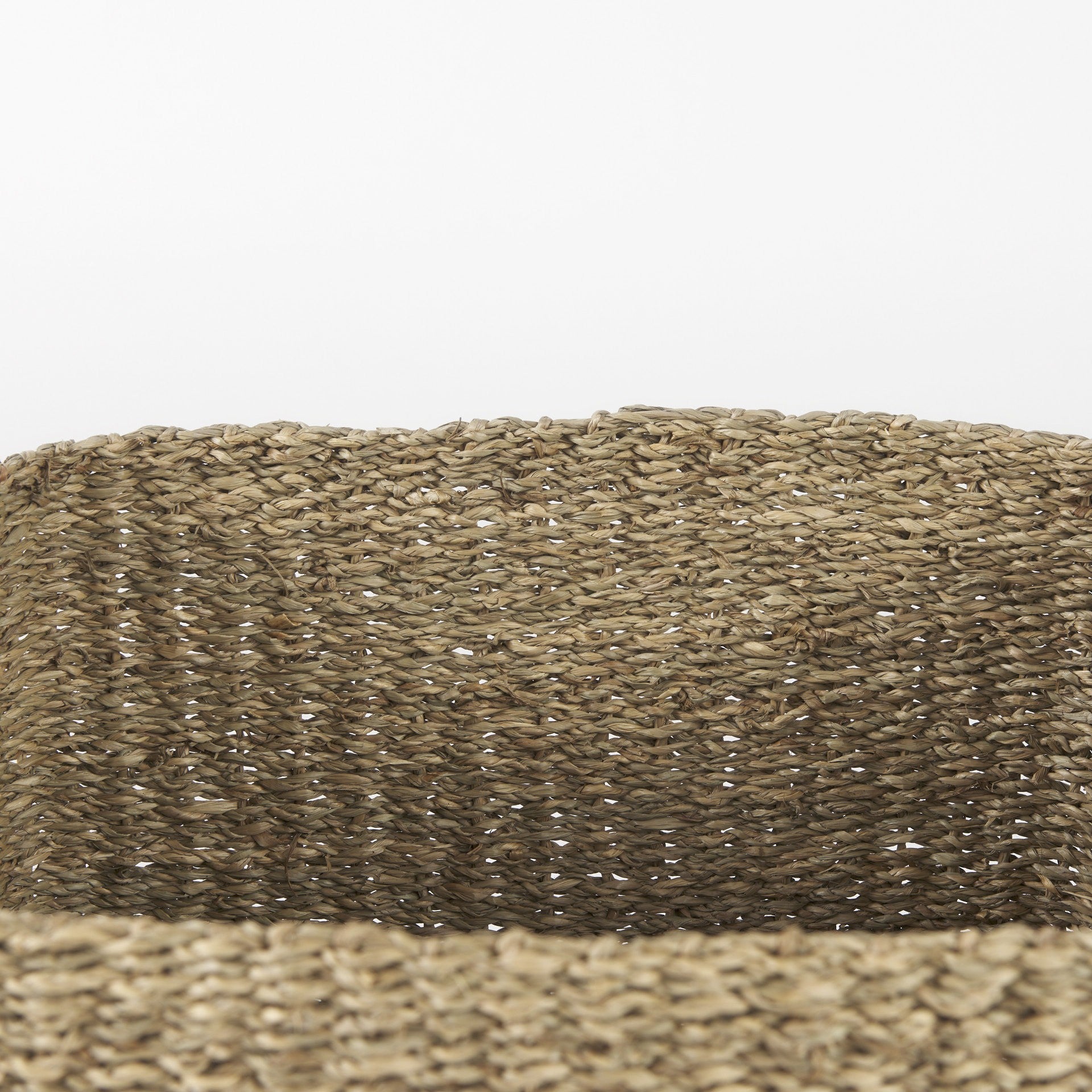 Set Of Three Square Wicker Storage Baskets