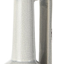 Petite White And Gray Jug Vase