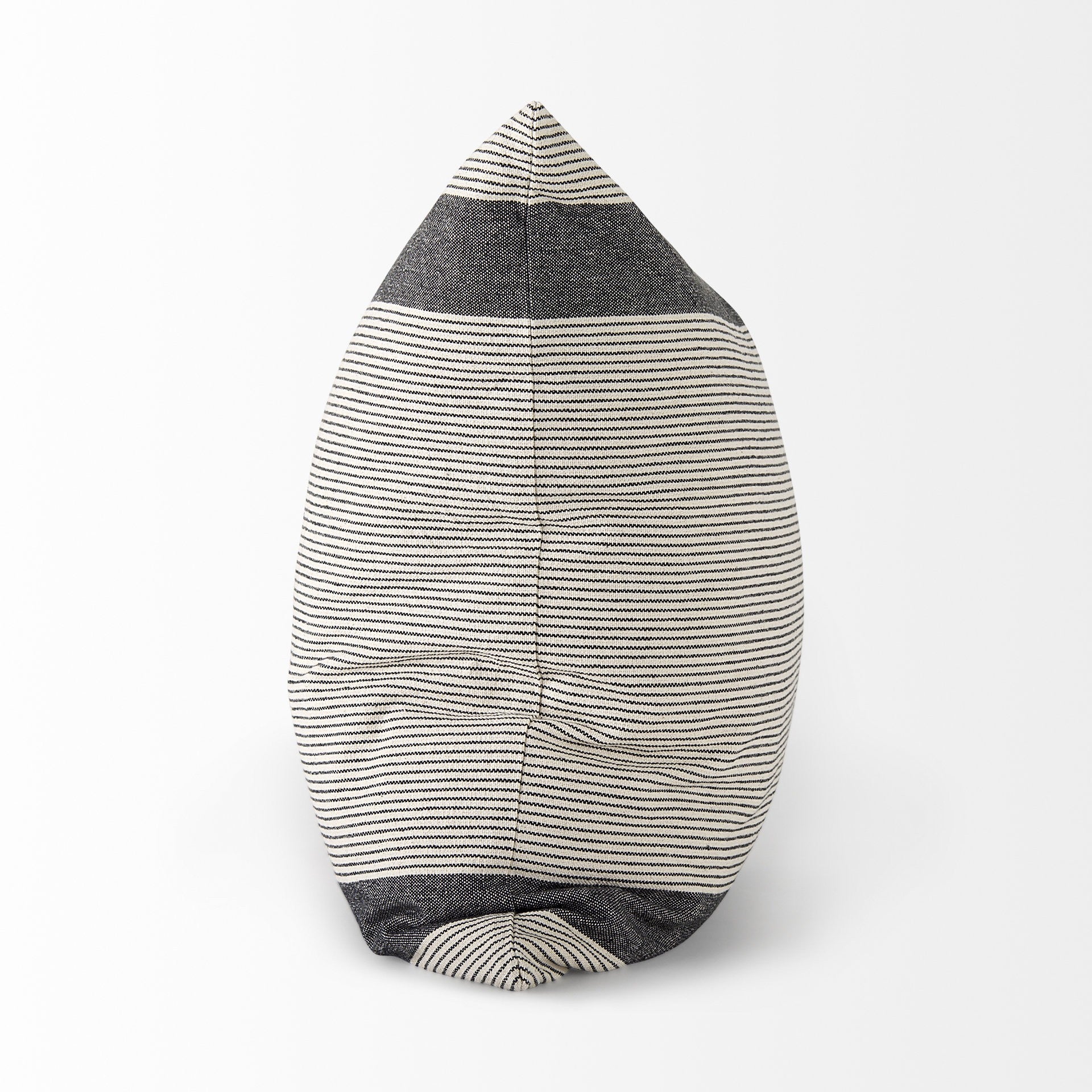 Beige And Gray Striped Throw Pillow Cover