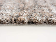 4’ X 6’ Ivory And Brown Retro Mod Area Rug