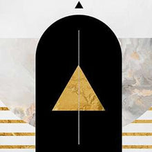 Juego De 2 Fundas De Almohada Con Estampado Geométrico Amarillo