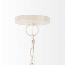 Light Brown Six Tier Hanging Chandelier
