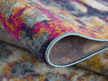 2’ X 4’ Multicolored Abstract Painting Area Rug