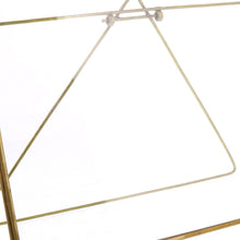 XL Gold Metal Horizontal Glass Frame