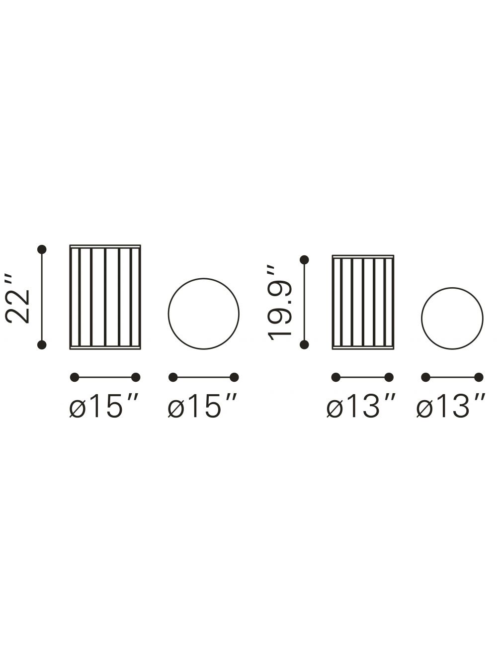 Conjunto de dos mesas auxiliares de vidrio y oro hoja