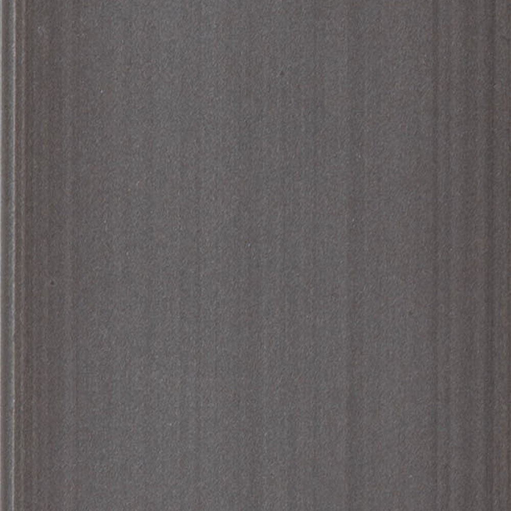 40" Walnut Brown And Steel Gray Rectangular Dining Table