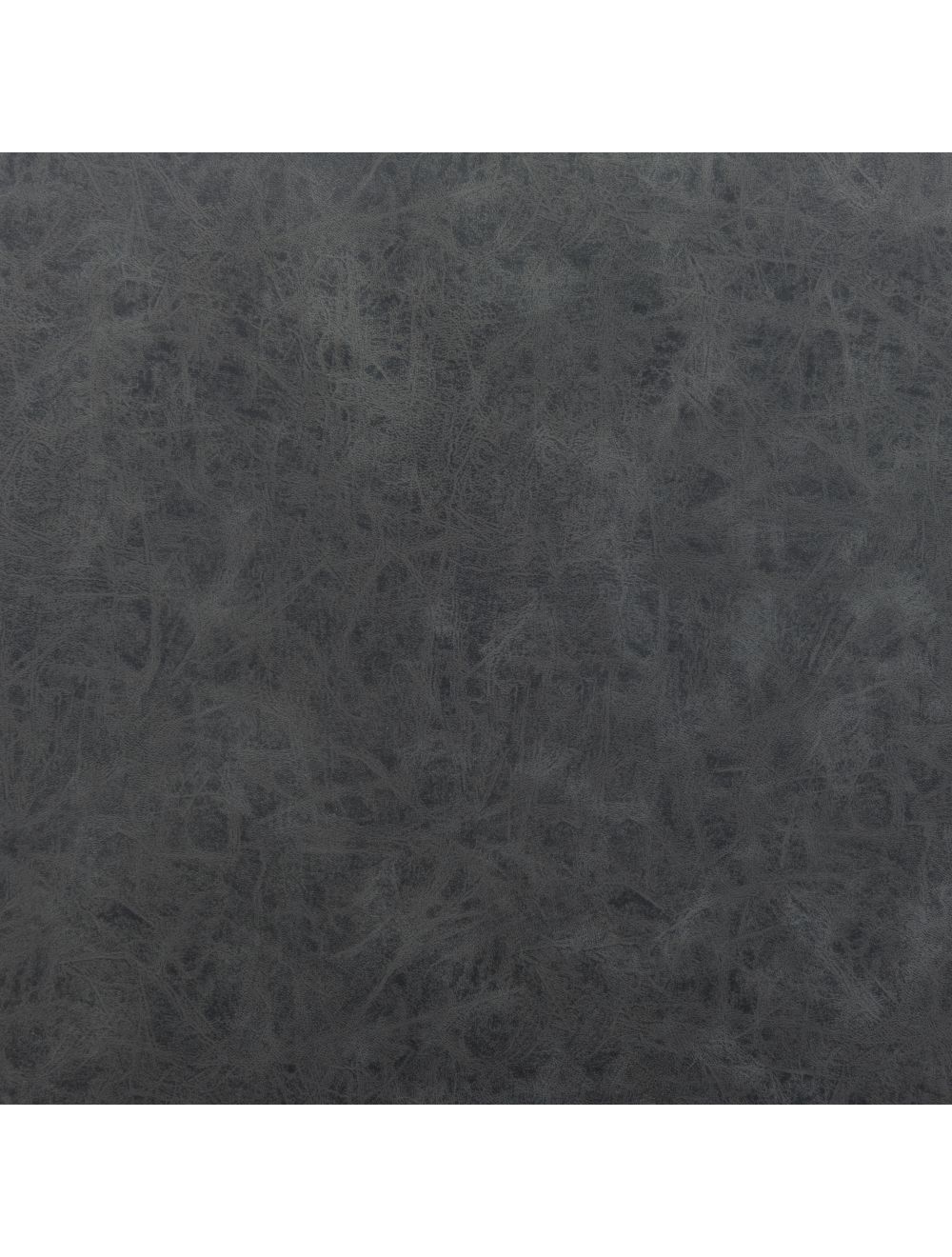 Set of Two Mod Black Vintage Look Faux Leather Dining Chairs