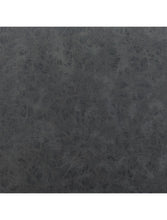 Set of Two Mod Black Vintage Look Faux Leather Dining Chairs