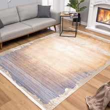 Beige Faded Sunset Runner Rug - 2’ x 10’