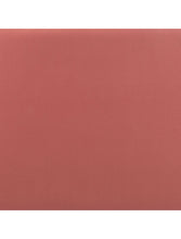 Terra Cotta and Black Modern Cube Faux Leather Accent Chair