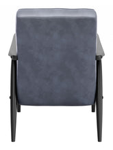 Gray Velvet And Black Arm Chair 32
