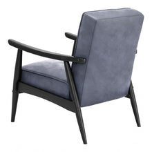 Gray Velvet And Black Arm Chair 32
