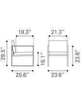 Brown and Black Sleek and Modern Accent Armchair