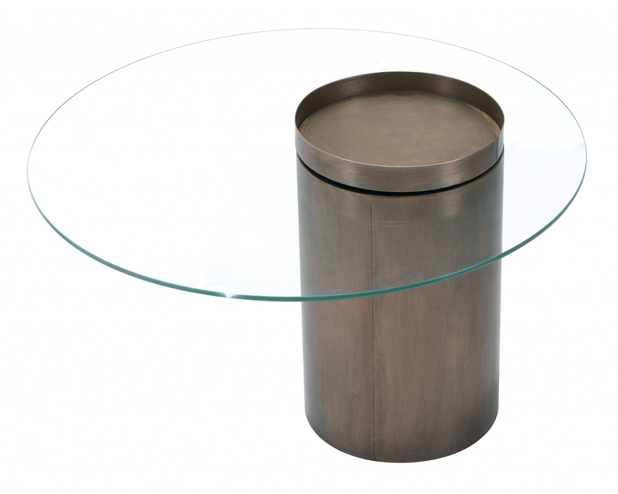 Contemporary Antique Gold Table