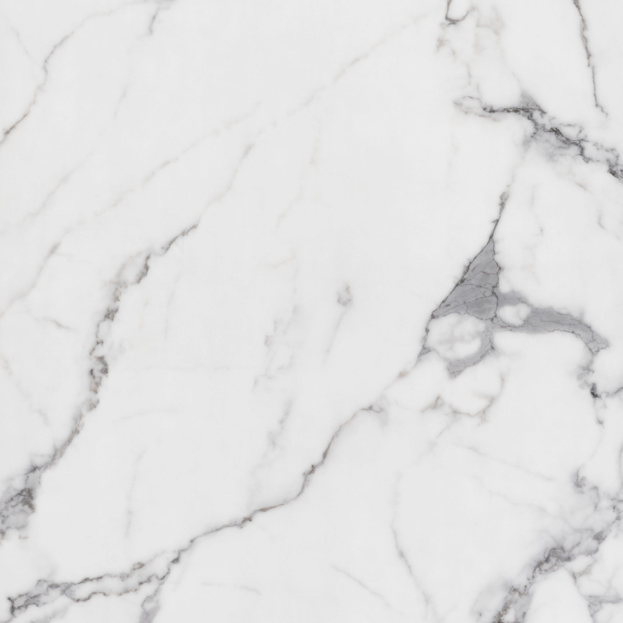 Mesa de centro de acero y mármol sintético blanco Designer's Choice