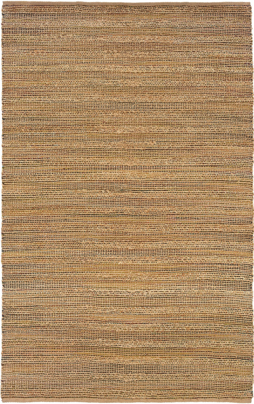 8’ x 10’ Brown Braided Jute Area Rug