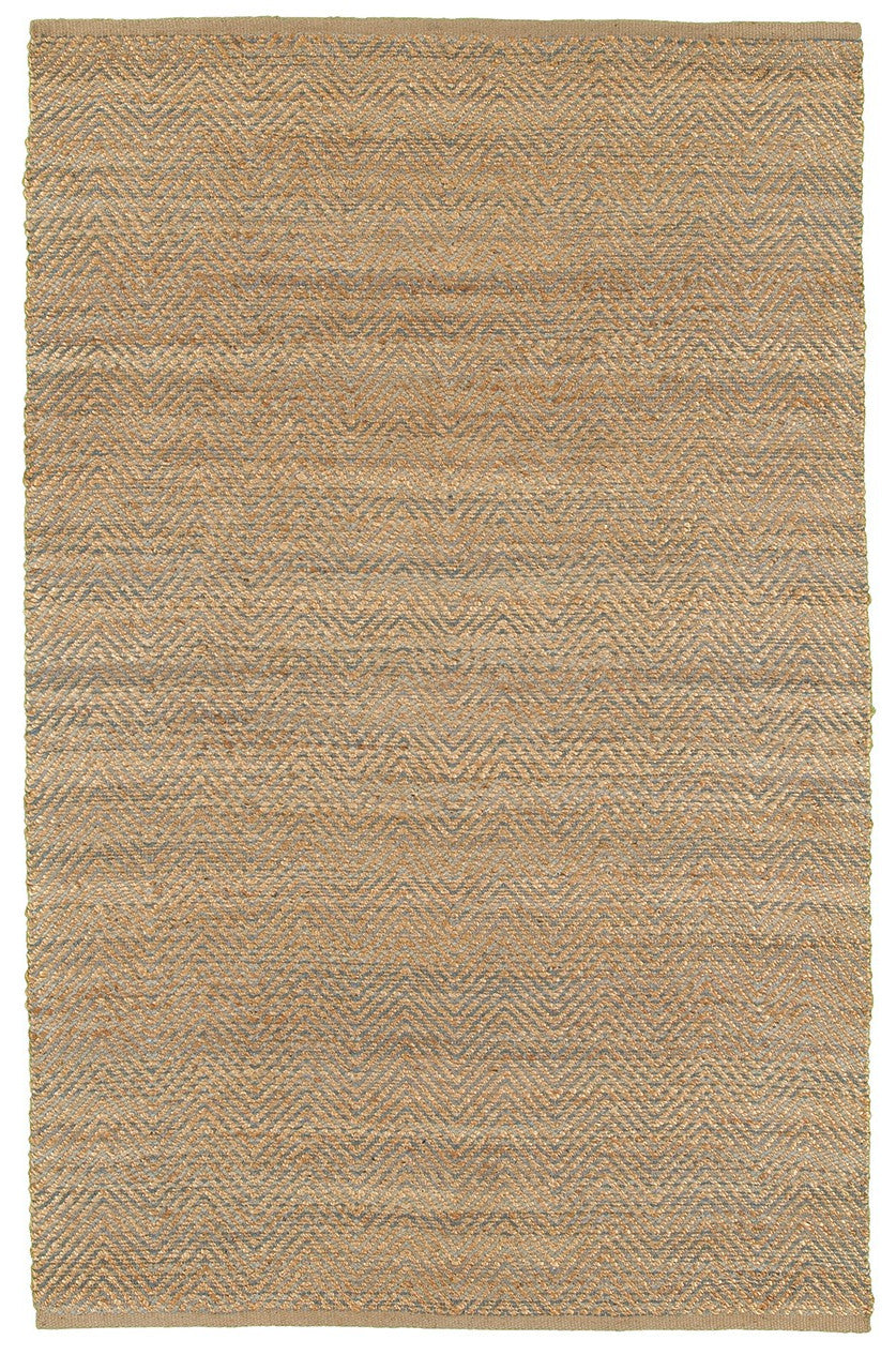 5’ x 8’ Tan and Gray Boho Chic Area Rug