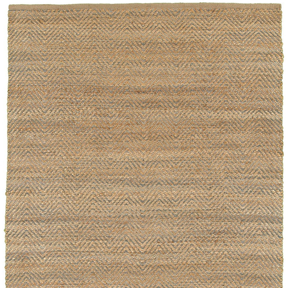 5’ x 8’ Tan and Gray Boho Chic Area Rug
