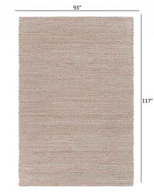 5’ x 8’ Natural Bleached Contemporary Area Rug