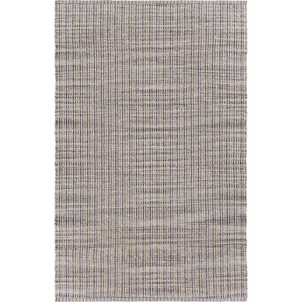 5’ x 8’ Brown and Beige Toned Jute Area Rug