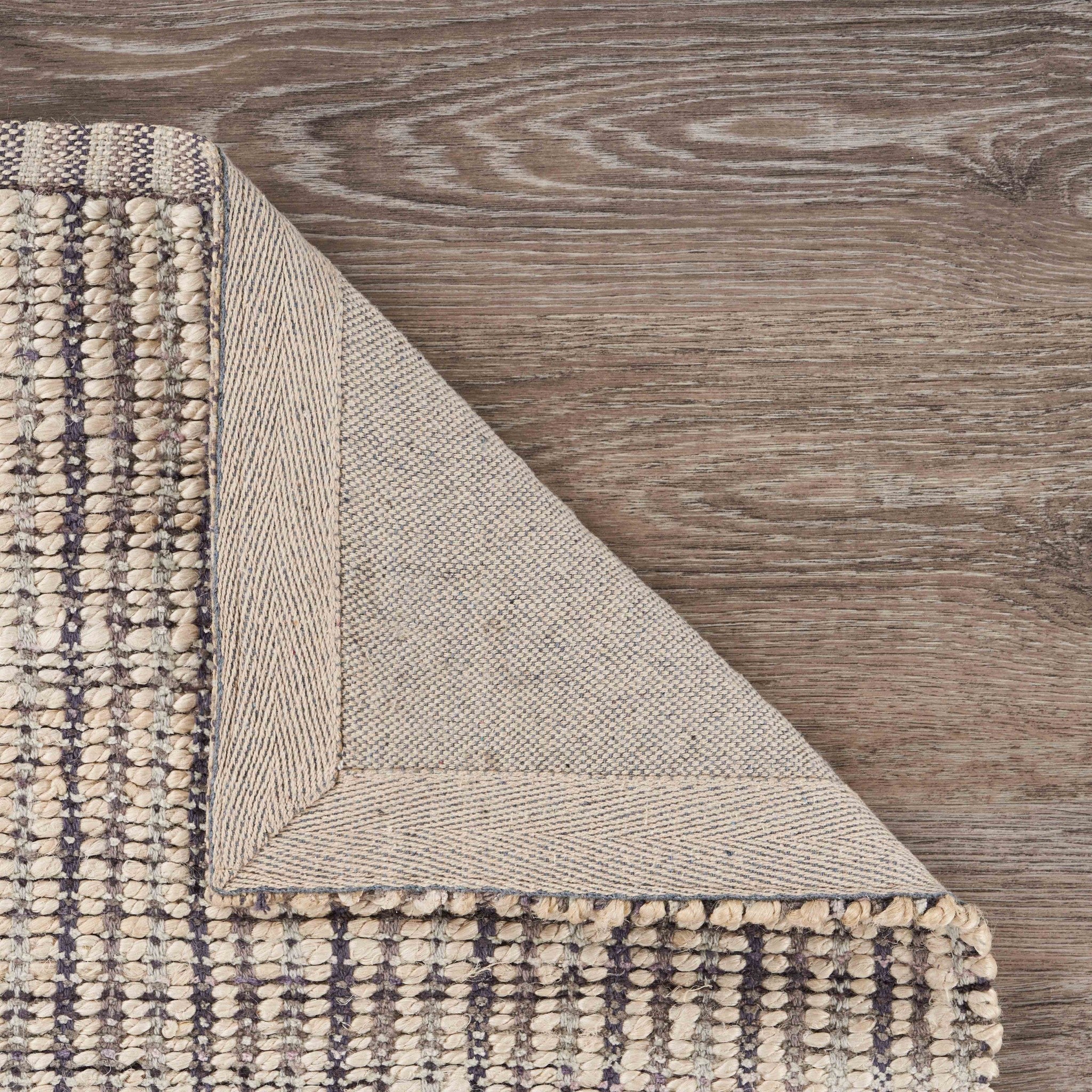 5’ x 8’ Brown and Beige Toned Jute Area Rug