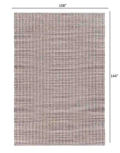 5’ x 8’ Brown and Beige Toned Jute Area Rug