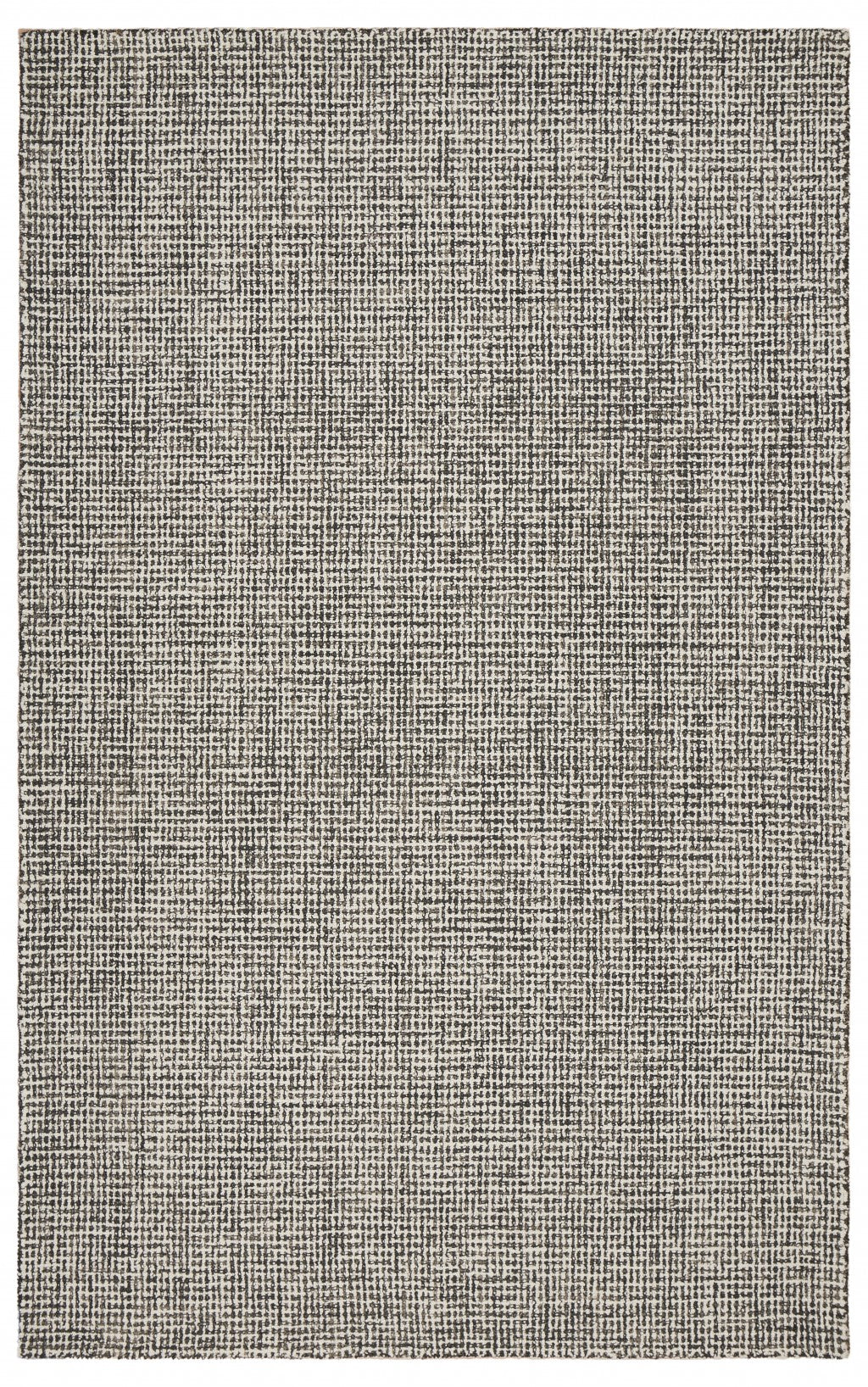 5’ x 8’ Gray Interwoven Maze Area Rug