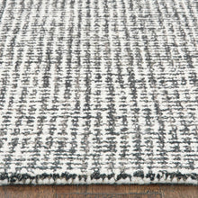 5’ x 8’ Gray Interwoven Maze Area Rug