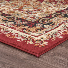 5’ x 7’ Red Royal Medallion Area Rug