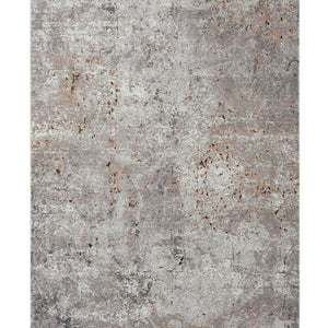 5’ x 8’ Light Gray Modern Abstract Area Rug