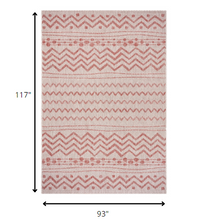 2? X 3? Beige / Red Indoor Outdoor Area Rug