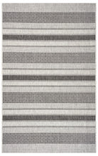 2? X 3? Gray / Black Indoor Outdoor Area Rug