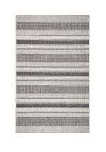 2? X 3? Gray / Black Indoor Outdoor Area Rug