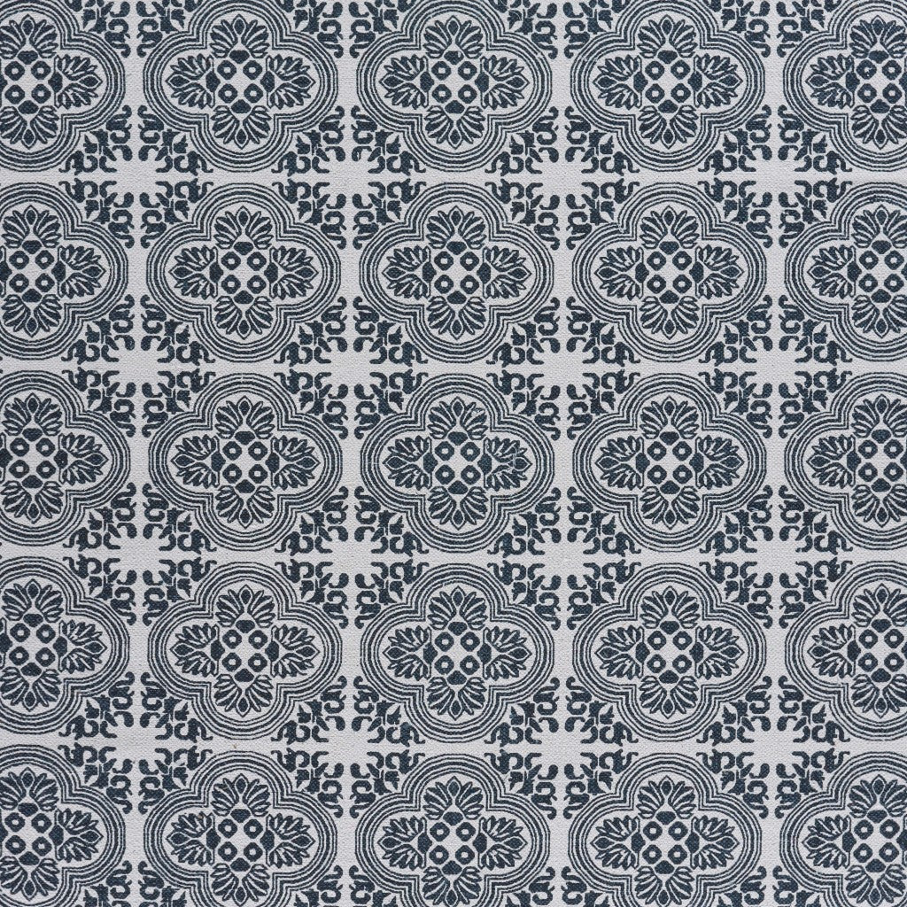 3’ x 5’ Blue and Green Chindi Area Rug