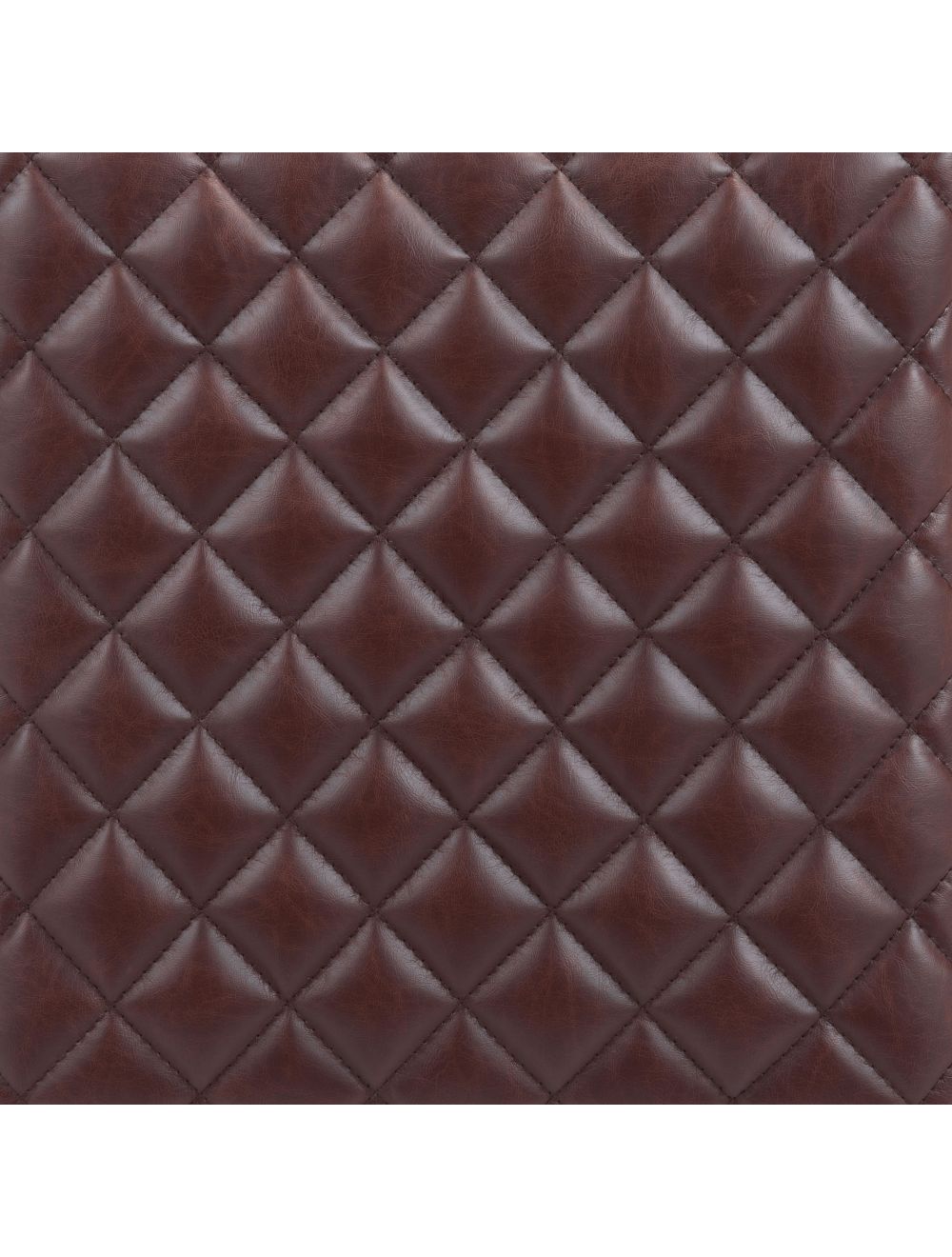 30" Brown And Black Steel Backless Bar Height Chair With Footrest