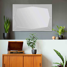 Etched Designed Wall Mirror