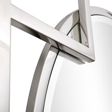 X Shaped Beveled Edge Mirror