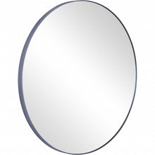 Clean and Chic Round Mirror