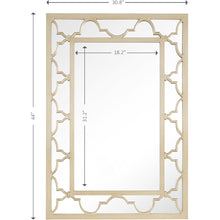Champagne Glass Wall Mirror