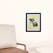 Contemporary Movie Light and Clapperboard Wall Art