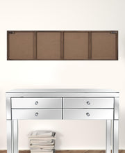 Placa de pared de madera blanca con cita familiar