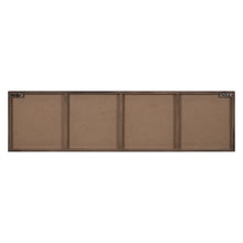 Placa de pared de madera blanca con cita familiar