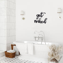 黑色金屬裸體牆標牌