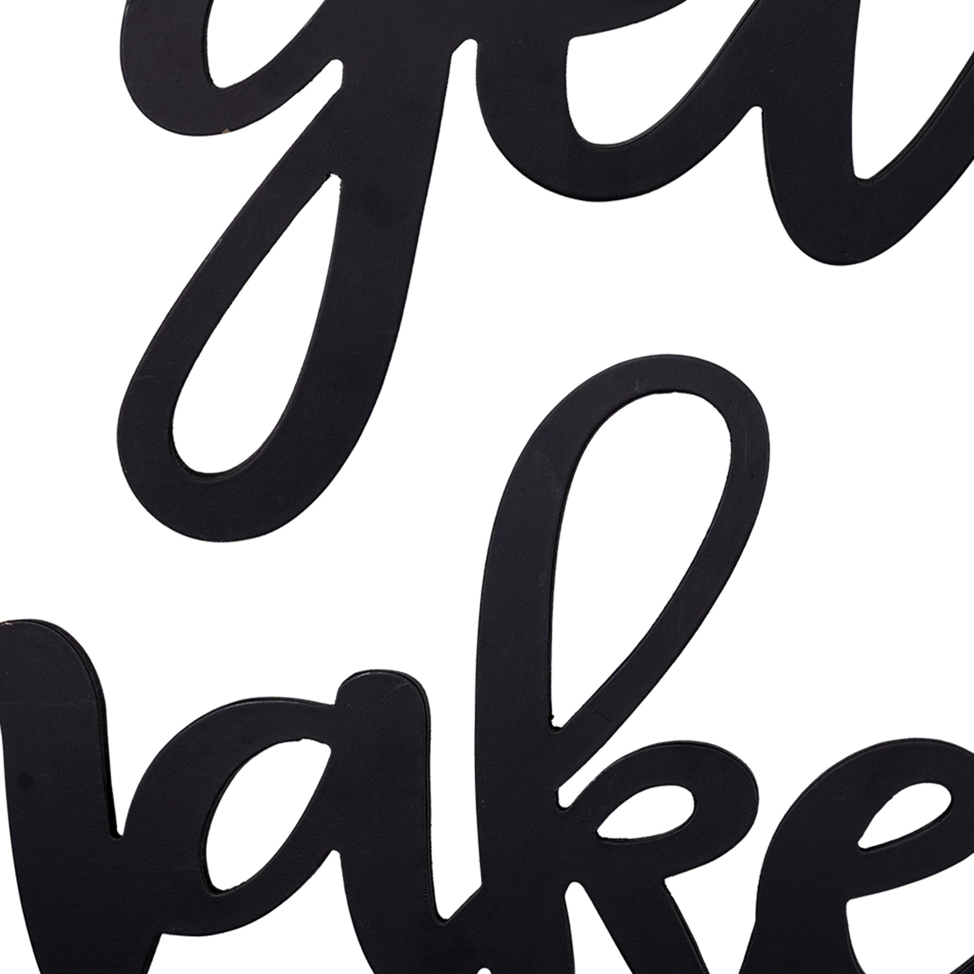 黑色金屬裸體牆標牌