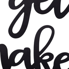 黑色金屬裸體牆標牌