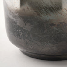 Ocean Wave Colored Bubble Glass Oval Urn Glass Vase 15